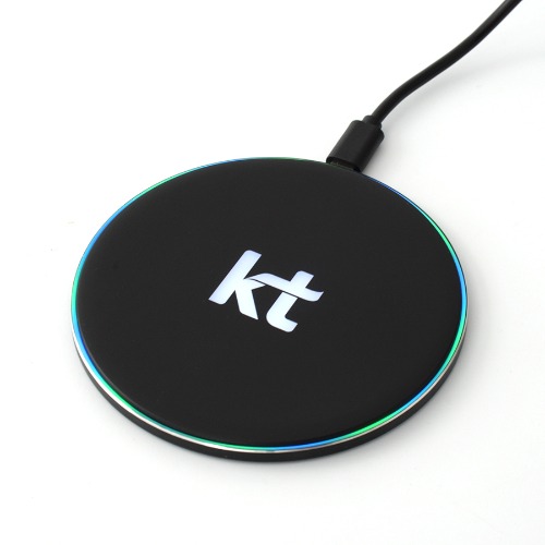 엠플러스 15W 고속 무선충전패드 무선충전기 LED