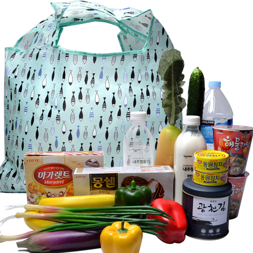 왕큰포켓 시장가방