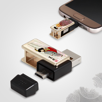 제이메타 T30 골드 풍속화 자개 OTG 8GB~64GB