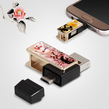 제이메타 T30 골드 사군자 자개 OTG 8GB~64GB
