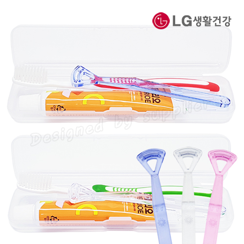 326미세모+페리오+국산혀클리너/칫솔치약세트 3종