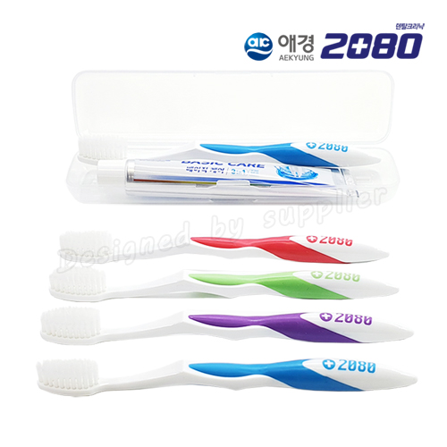 뉴_애경2080칫솔+2080치약 오리지널 칫솔치약세트 