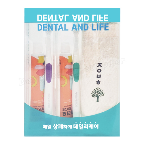 [덴탈위생관리 선물세트] 2호 LG칫솔 + 페리오치약 세트