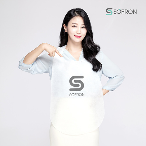 일회용 위생앞치마 A / S타입 (1도 실크인쇄)