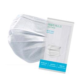국산 일회용 위생마스크 [1개입 개별OPP]