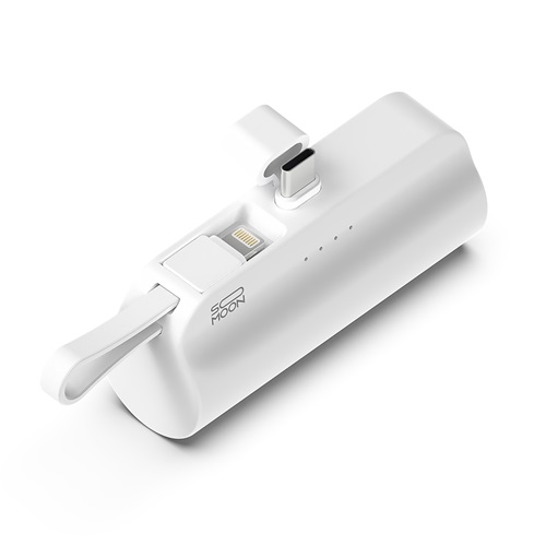 [SOMOON] 동시충전  5,000mAh 듀얼 도킹형 보조배터리 (C타