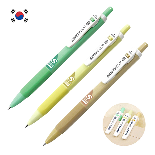 세이프티클립에스 볼펜 0.5mm 1P