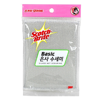 [3M]스카치브라이트 베이직 은사수세미 1입
