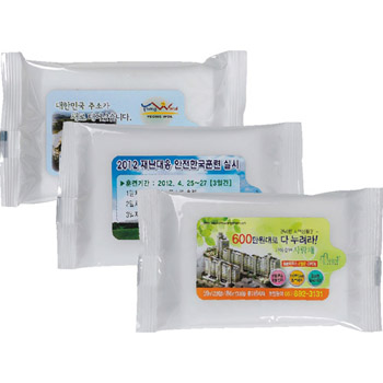 화이트 물티슈 (20매)