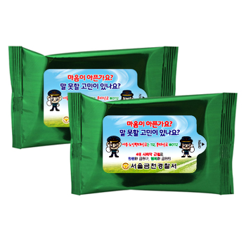 메탈그린 물티슈 (10매)