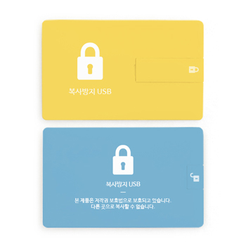복사방지 USB