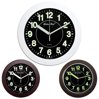 앤틱 야광 무소음 벽시계 31cm (3종)